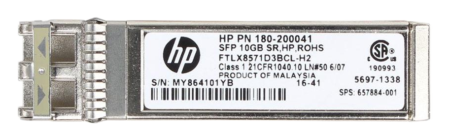 Brocade / HPE 180-200041 10Gb SFP+ SR Transceiver