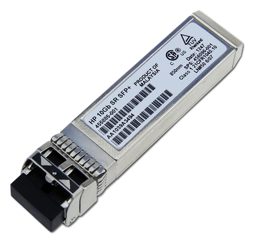 HP 455885-001 BladeSystem c-Class 10Gb SFP+ SR Transceiver