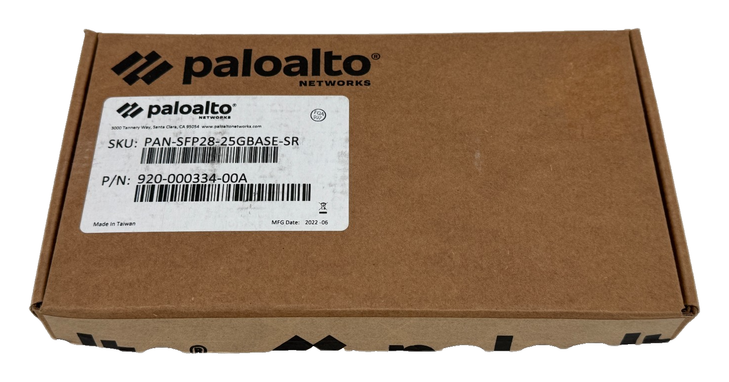 Palo Alto Networks PAN-SFP28-25GBASE-SR 25G SFP28 Transceiver